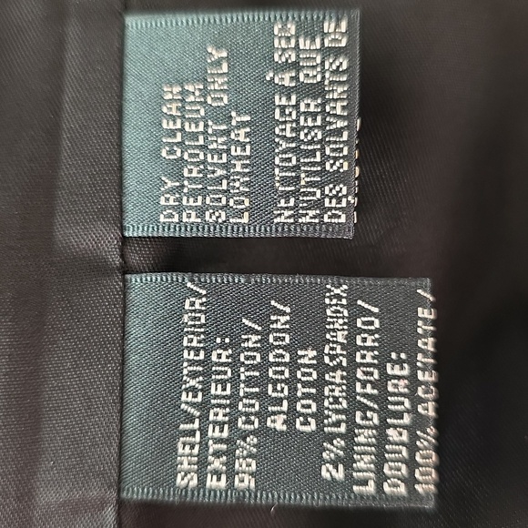 Lauren Ralph Lauren Black Velvet Blazer Dress Jacket One Button  Size Small - Picture 10 of 12